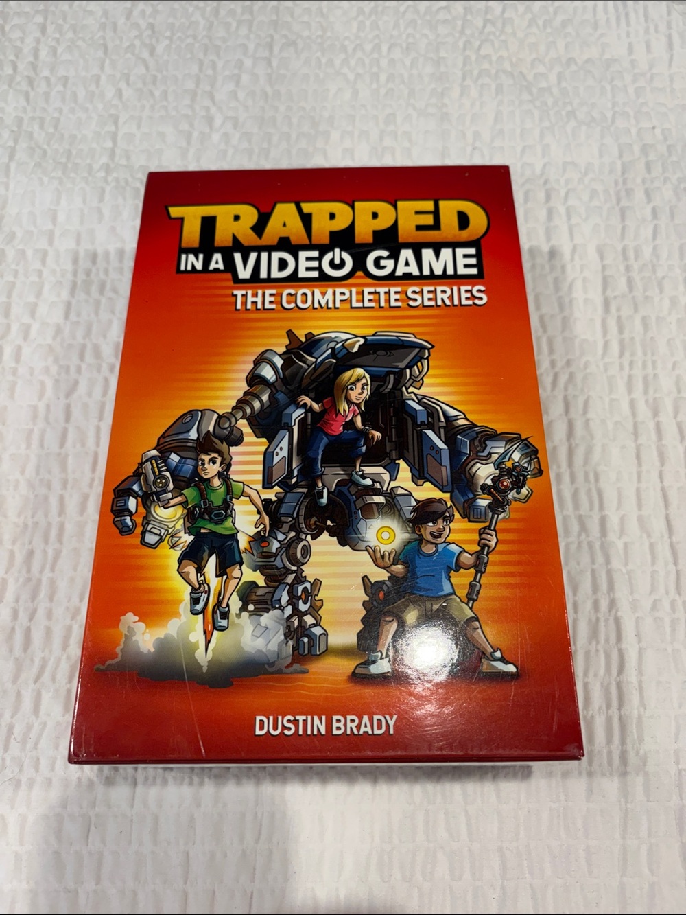 Trapped in a Video Game: The Complete Series  by Dustin Brady
Set of 5 books